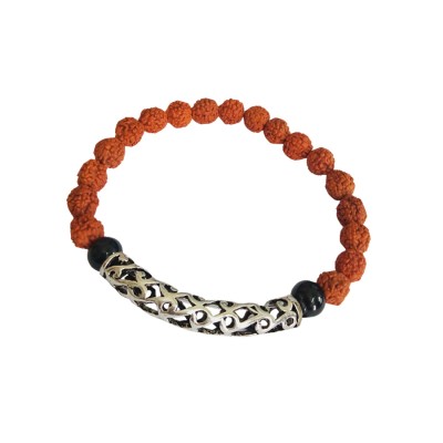 Filigree Stylish Rudraksha Bracelet 